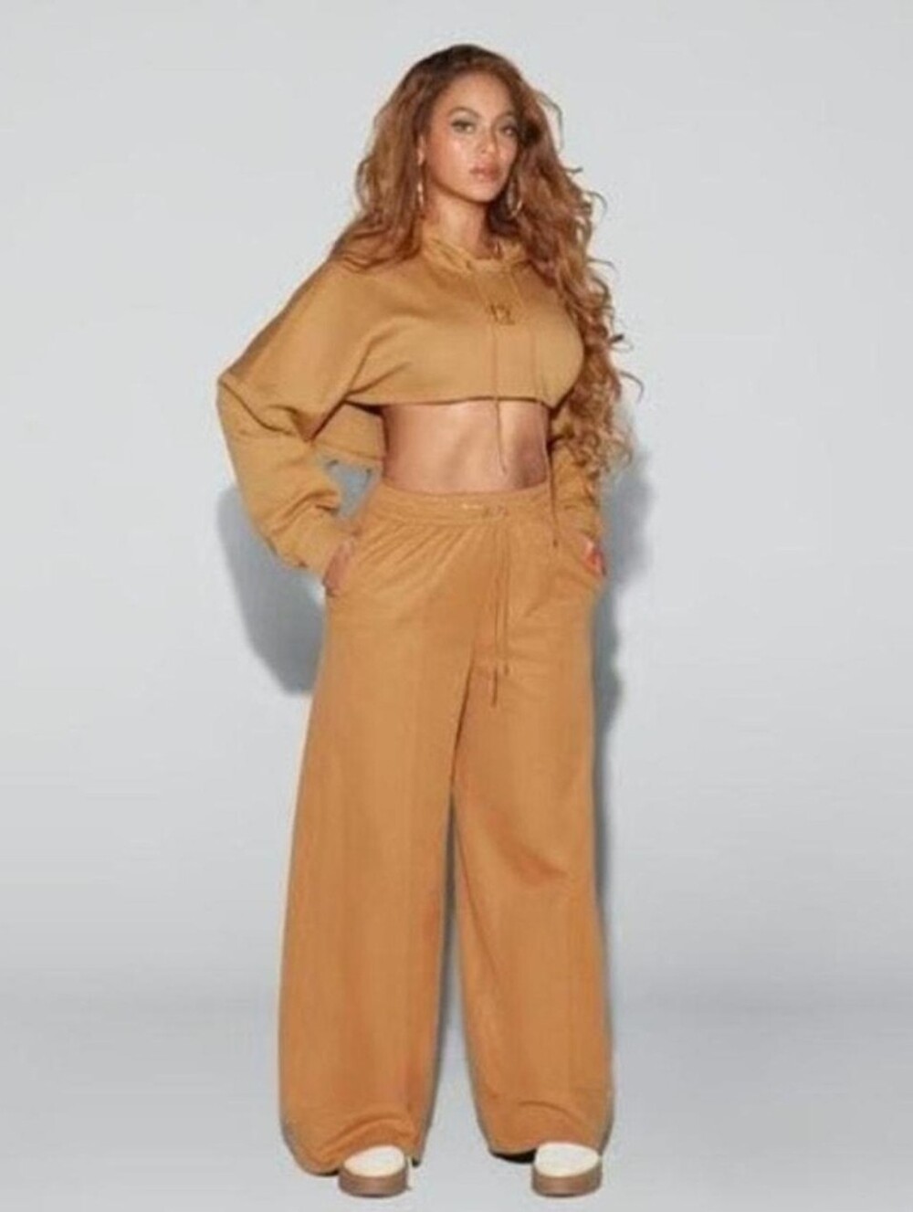 NWT Adidas x Ivy Park Hooded Shrug & Wide-Leg Pants | Mesa - Picture 5 of 7